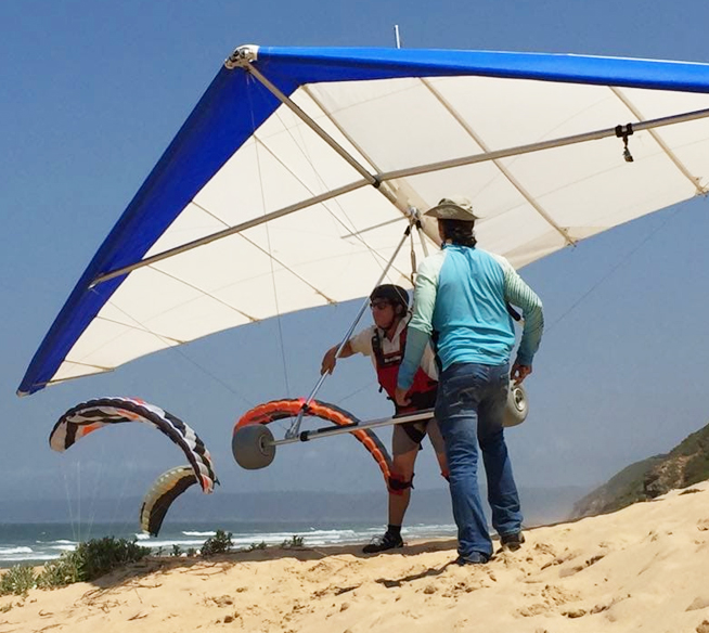 Hang gliding training courses in Wilderness, Sedgefield Garden Route