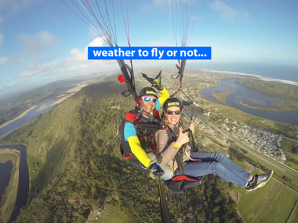 Hang gliding and paragliding gift vouchers